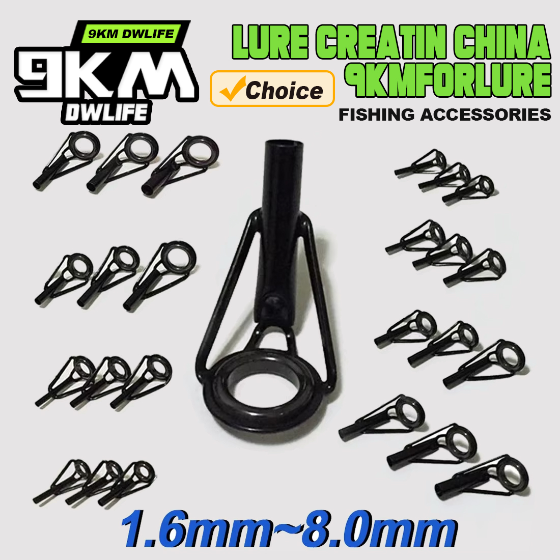 Fishing Rod Surf - 5Pcs 낚싯대 팁 가이드 수리 키트