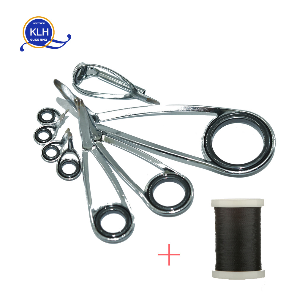 8 개/키트 KLH 브래킷 스테인레스 스틸 가이드 링  - Fishing Rod Repair Kit 리뷰 및 가격