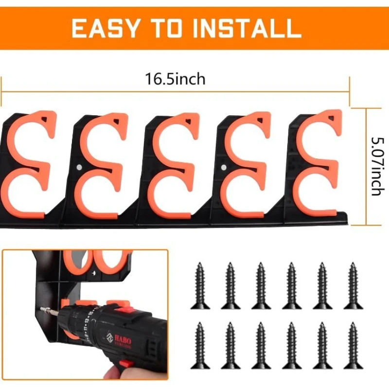 차고 벽에 부착하여 사용할 수 있는 낚싯대 거치대, 부 - Fishing Rod Rack 리뷰 및 가격