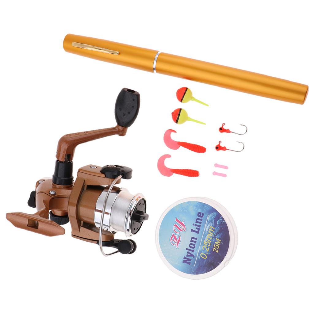 미니 휴대용 포켓 낚싯대 텔레스코픽 폴 스피닝 릴 라인 - Fishing Rod Combo 리뷰 및 가격