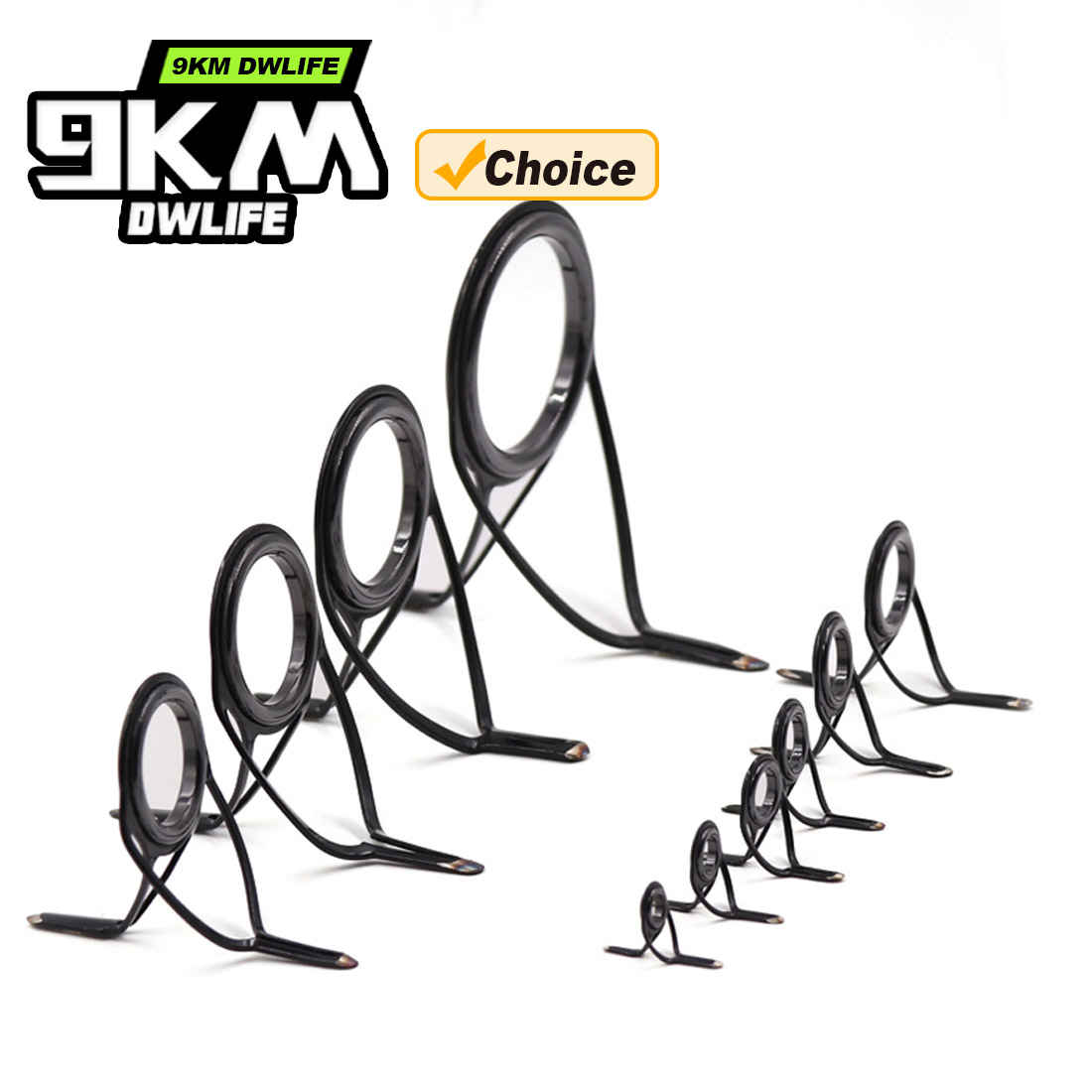 9KM OB 곡선형 로드 가이드 키트 10개 더블풋 낚 - Fishing Rod Repair Kit 리뷰 및 가격