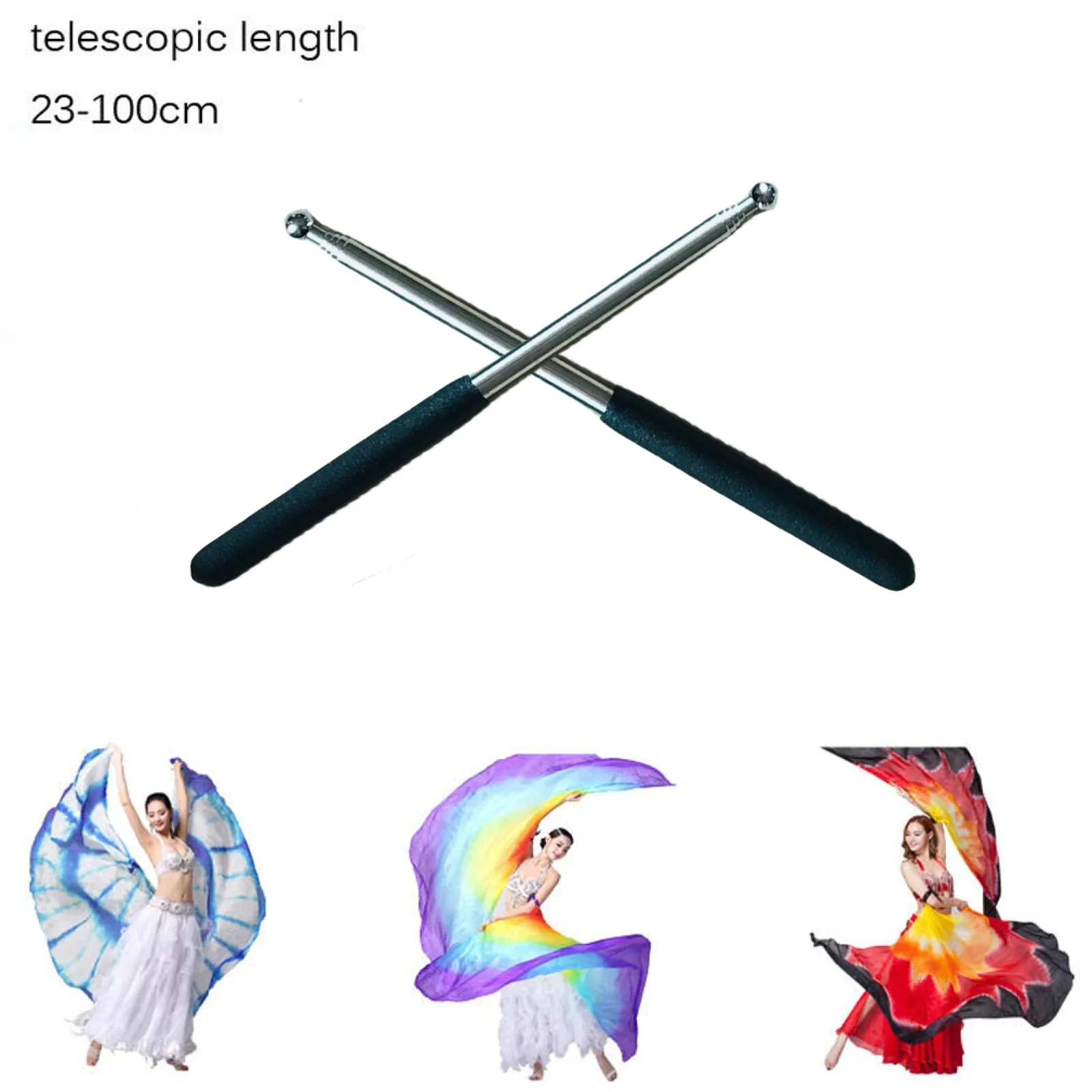 이시스 벨리댄스 날개 스테인리스 스틸 텔레스코픽 막대  - Fishing Rod Telescopic 리뷰 및 가격