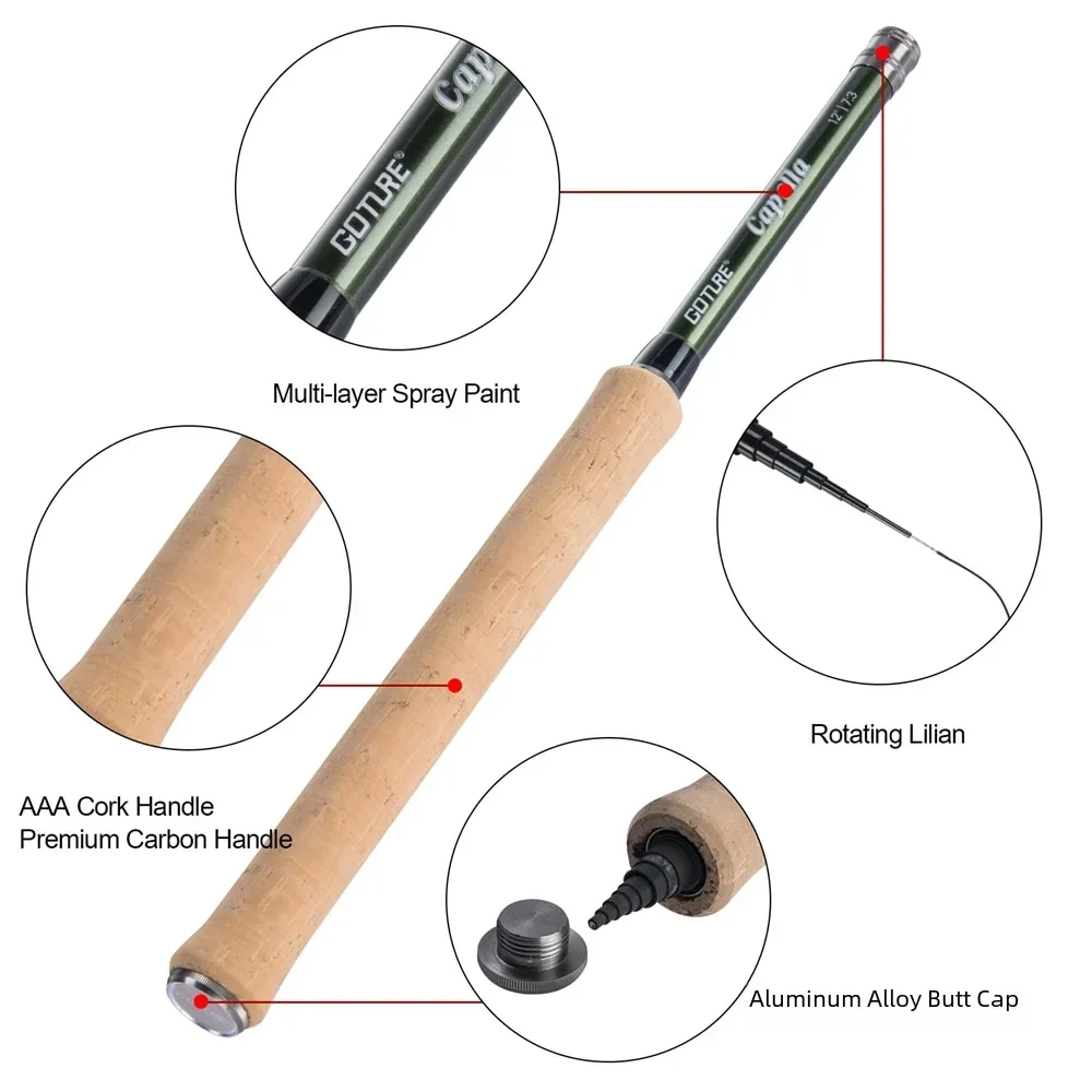 고투어 12피트 클래식 텐카라 플라이 낚싯대 콤보 초경 - Fishing Rod Combo 리뷰 및 가격